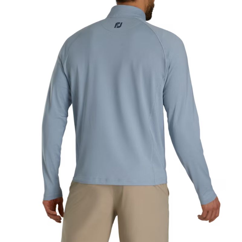 FootJoy ThermoSeries Heather Brushed Back Mid-Layer 1/4 Zip Men&#39;s Sweater Footjoy   