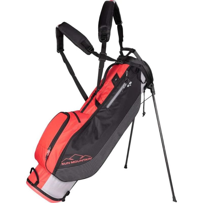 Sun Mountain 2023 Women&#39;s 2.5+ Stand Bag Stand Bag Sun Mountain Cadet/Coral/Black  