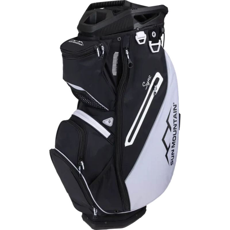 Sun Mountain 2024 Women&#39;s Sync Cart Bag Cart bag Sun Mountain Black/White  