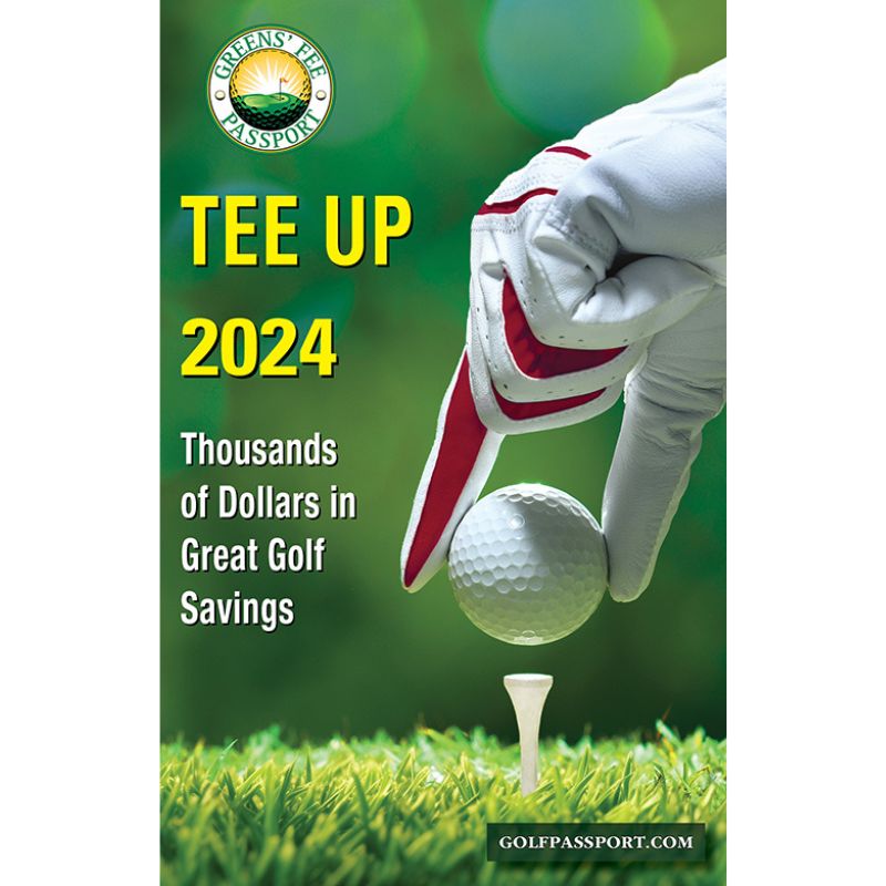 Greens&#39; Fee Passport Book - 2024  Golf Vault   