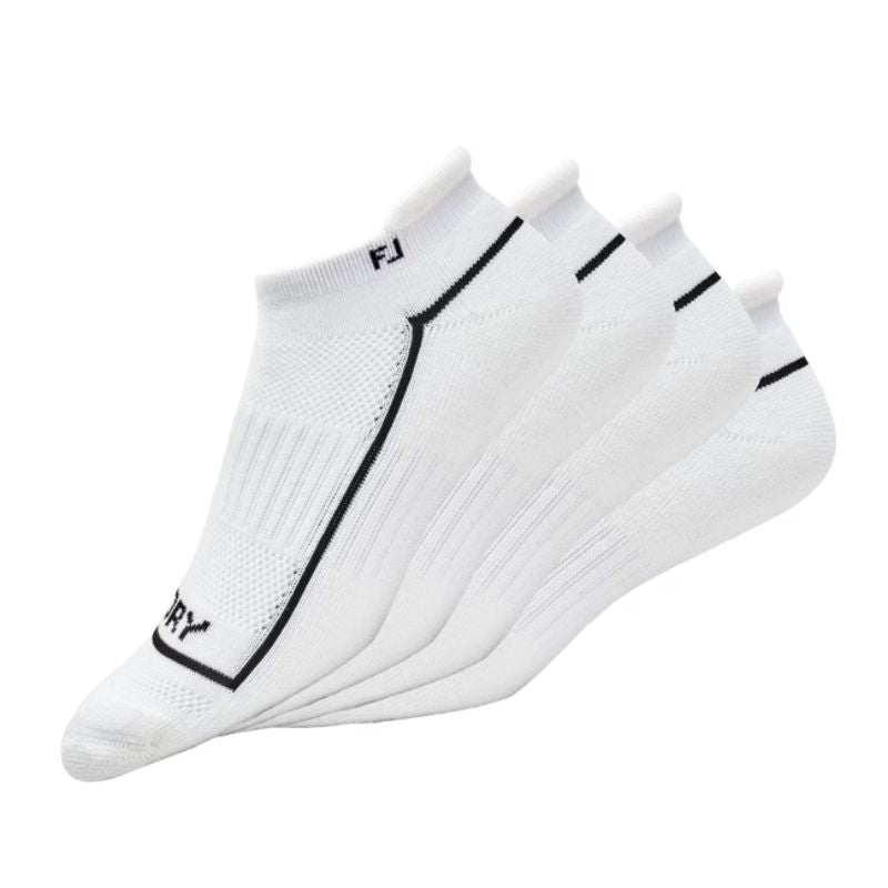 FootJoy Women&#39;s ProDry Roll Tab Socks - 2-Pack socks Footjoy White OSFA (US W 6-9) 