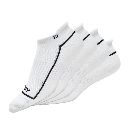 FootJoy Women's ProDry Roll Tab Socks - 2-Pack socks Footjoy White OSFA (US W 6-9) 
