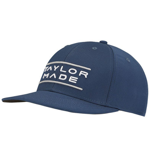 TaylorMade Lifestyle Stretch Flatbill Hat Hat Taylormade Navy OSFA 