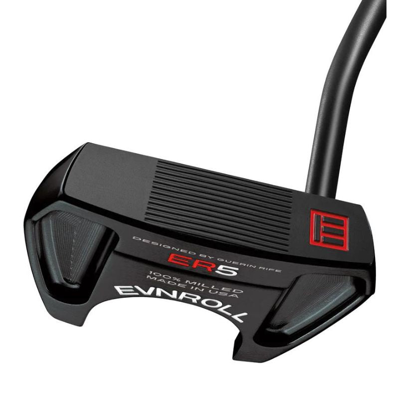 EVNROLL ER5 Hatchback Black Putter - Single Bend Putter EVNROLL Right 33&quot; EVNROLL Gravity Grip 1.0 GG1 - 370g