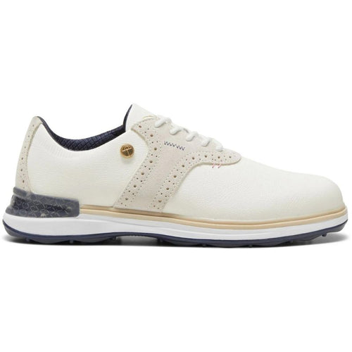 Puma AVANT Golf Shoes - Arnold Palmer Limited Edition Men's Shoes Puma Warm White/Deep Navy/Pale Pink Medium 8