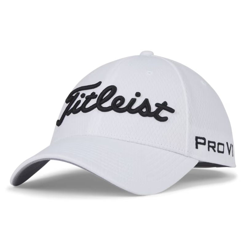 Titleist Tour Elite Hat Hat Titleist White/Black S/M 
