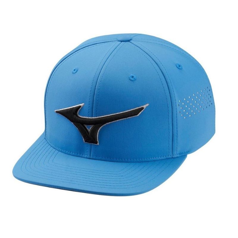 Mizuno Tour Flat Snapback Hat Hat Mizuno California Blue OSFA 