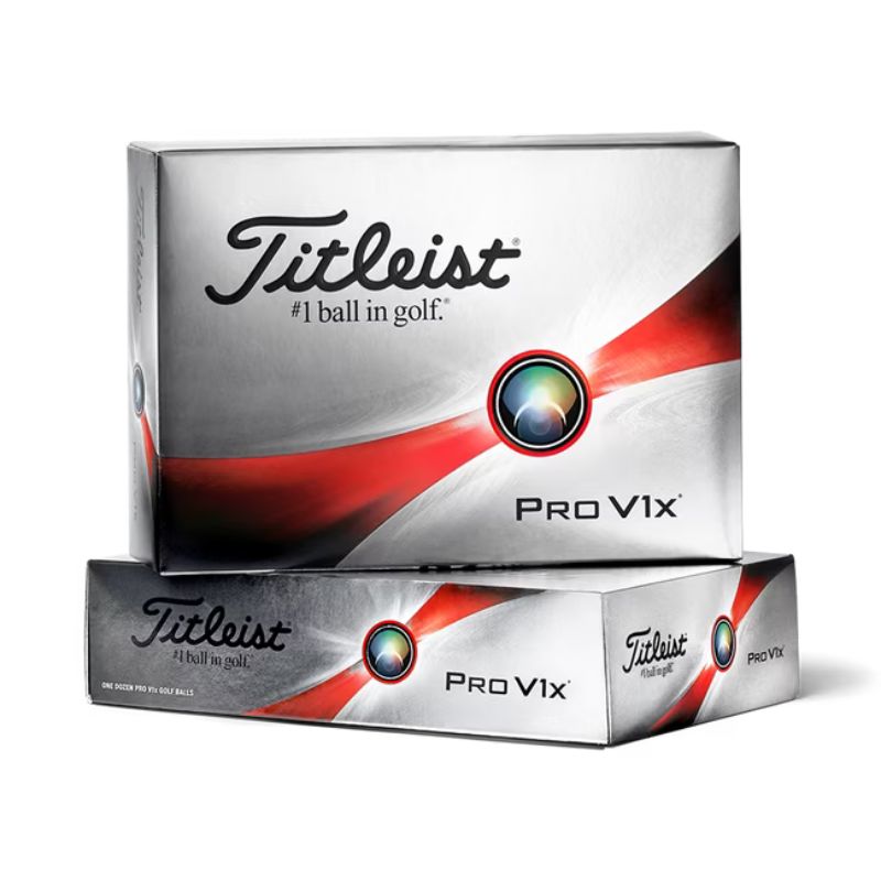 Titleist Pro V1x Holiday 2 Dozen Pack - Save $16 for a Limited Time Golf Balls Titleist White  