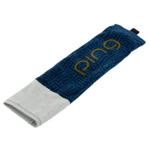 PING G LE3 Tri-Fold Towel Towel Ping Navy/Gold  