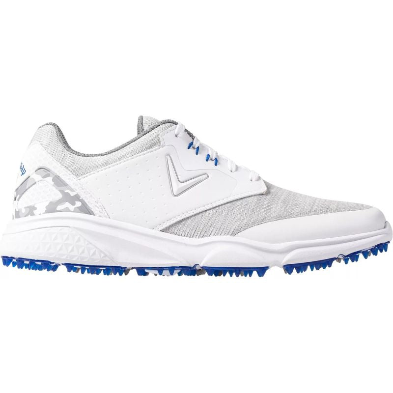 Callaway Coronado V2 Spikeless Golf Shoe Men&#39;s Shoes Callaway White/Grey Medium 8