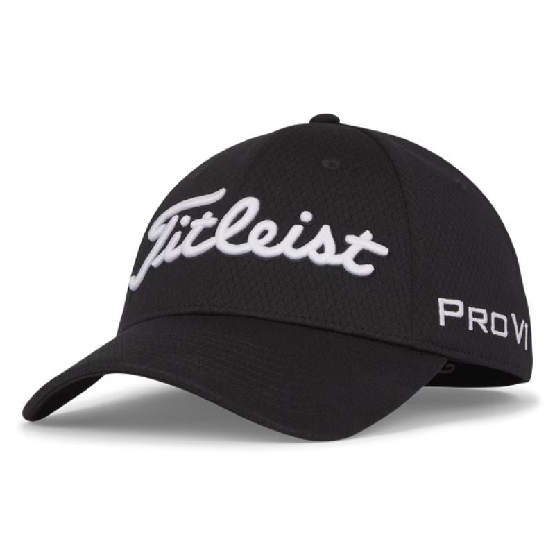 Titleist Tour Elite Hat Hat Titleist Black/White S/M 