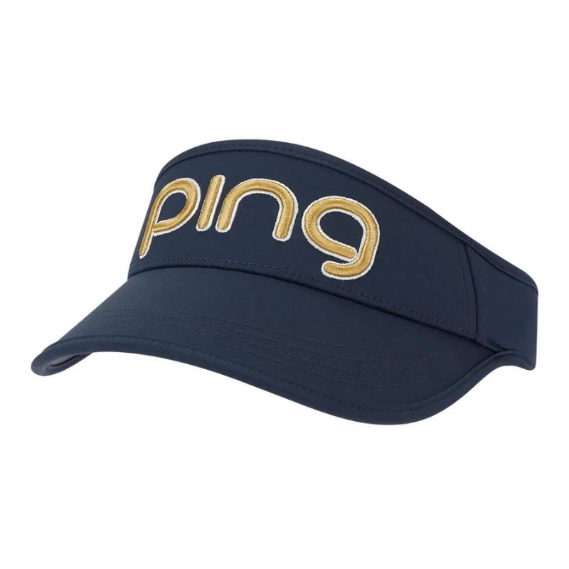 PING G Le3 Tour Ladies Delta Visor Hat Ping Navy  