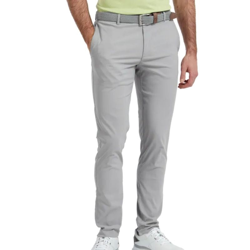 FootJoy Performance Golf Pants - Slim Fit Men&#39;s Pants Footjoy Light Grey 30/32 