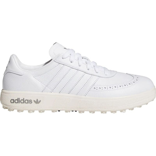 adidas CourseCup Spikeless Golf Shoes Cloud White Iron Metallic Off White Medium