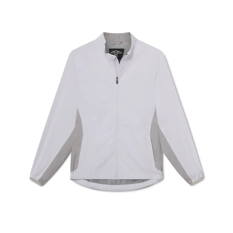 Sun Mountain Women's Monsoon Rain Jacket White Platinum