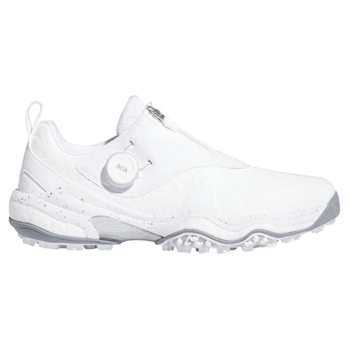 adidas Codechaos BOA 25 Spikeless Golf Shoes Cloud White Iron Metallic Grey Four Medium