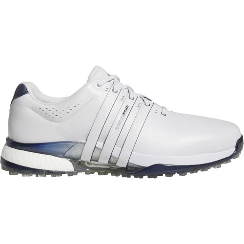 adidas Tour360 25 Spikeless Golf Shoes Dash Grey Collegiate Navy Medium
