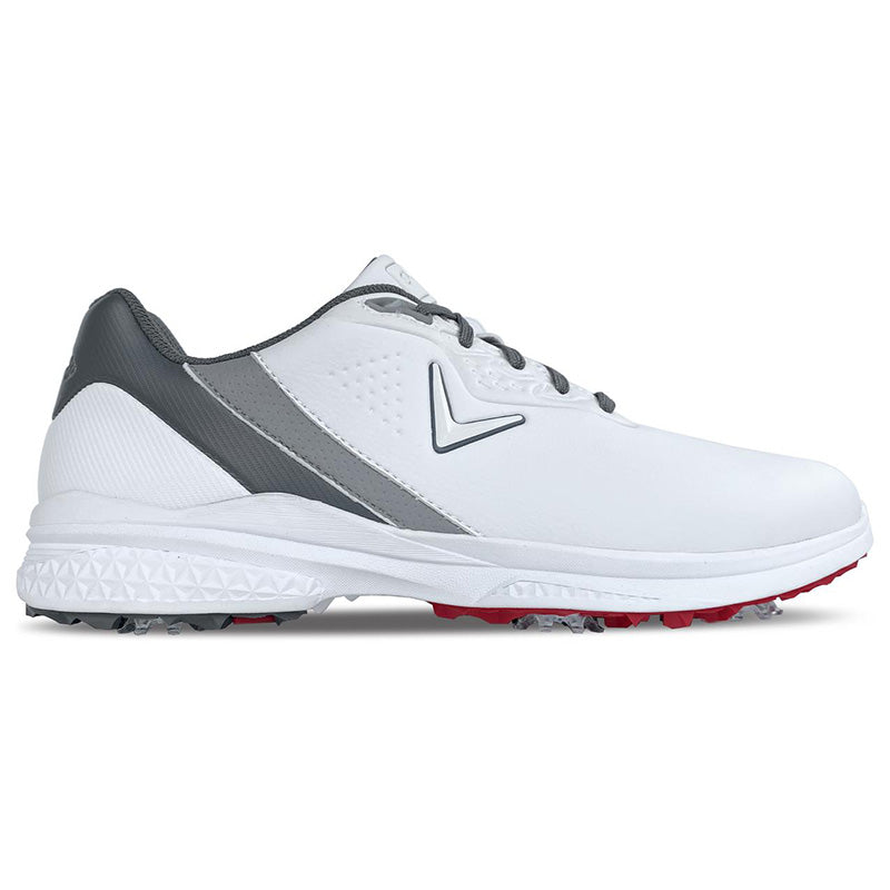 Callaway Solana TRX V2 Spiked Golf Shoe Men&#39;s Shoes Callaway White/Grey Medium 8