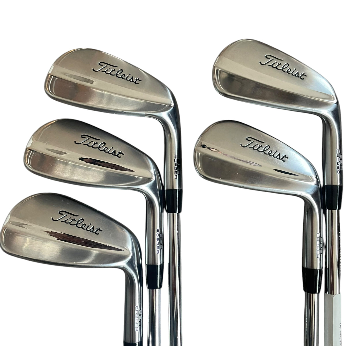 Titleist 620 MB Iron Set - Steel - 6-PW - Demo Iron set Titleist Right Stiff Steel - Project X LZ 120 6.0