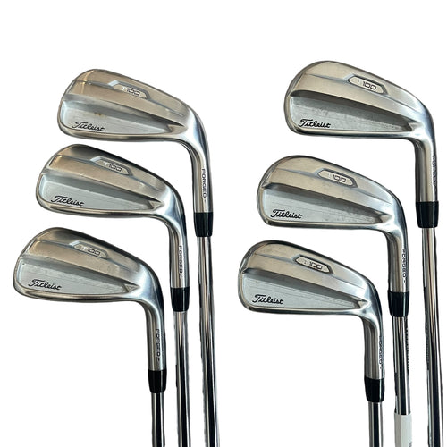 Titleist T100ii Iron Set - Steel - 5-PW - Demo Iron set Titleist Right X-Stiff Steel - Project X LZ 6.5