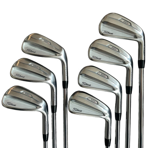 Titleist T100Sii Iron Set - Steel - 4-PW - Demo Iron set Titleist Right X-Stiff Steel - KBS $-Taper 130