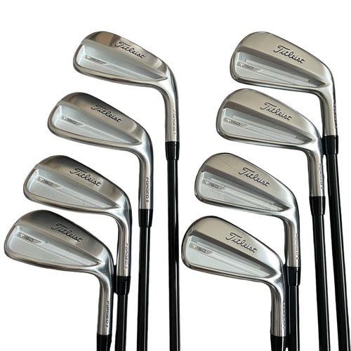 Titleist T150 Iron Set - Steel - 4-PW, GW - Demo Iron set Titleist Right Regular Steel - True Temper AMT Red ONYX (0.25" SHORT & 2° FLAT)