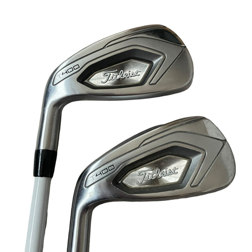 Titleist Women's T400 Iron Set - 6i-7i - Graphite - Demo Iron set Titleist Left Ladies Graphite - Fubuki MV 44