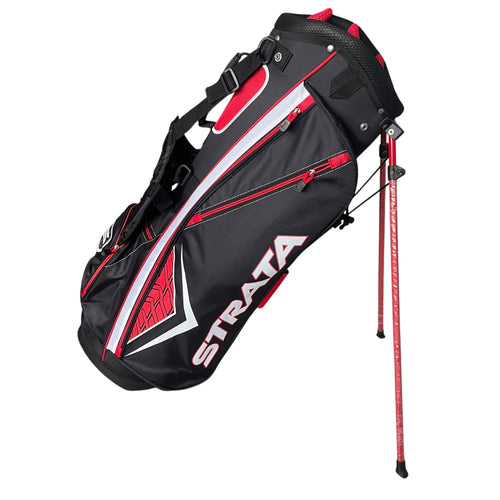 Callaway Strata Plus Stand Bag Stand Bag Callaway Red/Black  