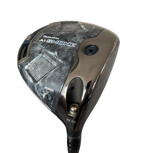 Callaway Paradym Ai Smoke MAX Driver - Used Driver Callaway Right Stiff / 9.0 Mitsubishi Tensei Blue 55 (-1" SHORT)