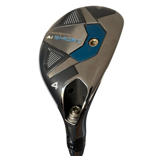 Callaway Paradym Ai Smoke Hybrid - Used Hybrid Callaway Right Stiff 4H (21°) - Mitsubishi Tensei Blue 75 (-0.5" SHORT)