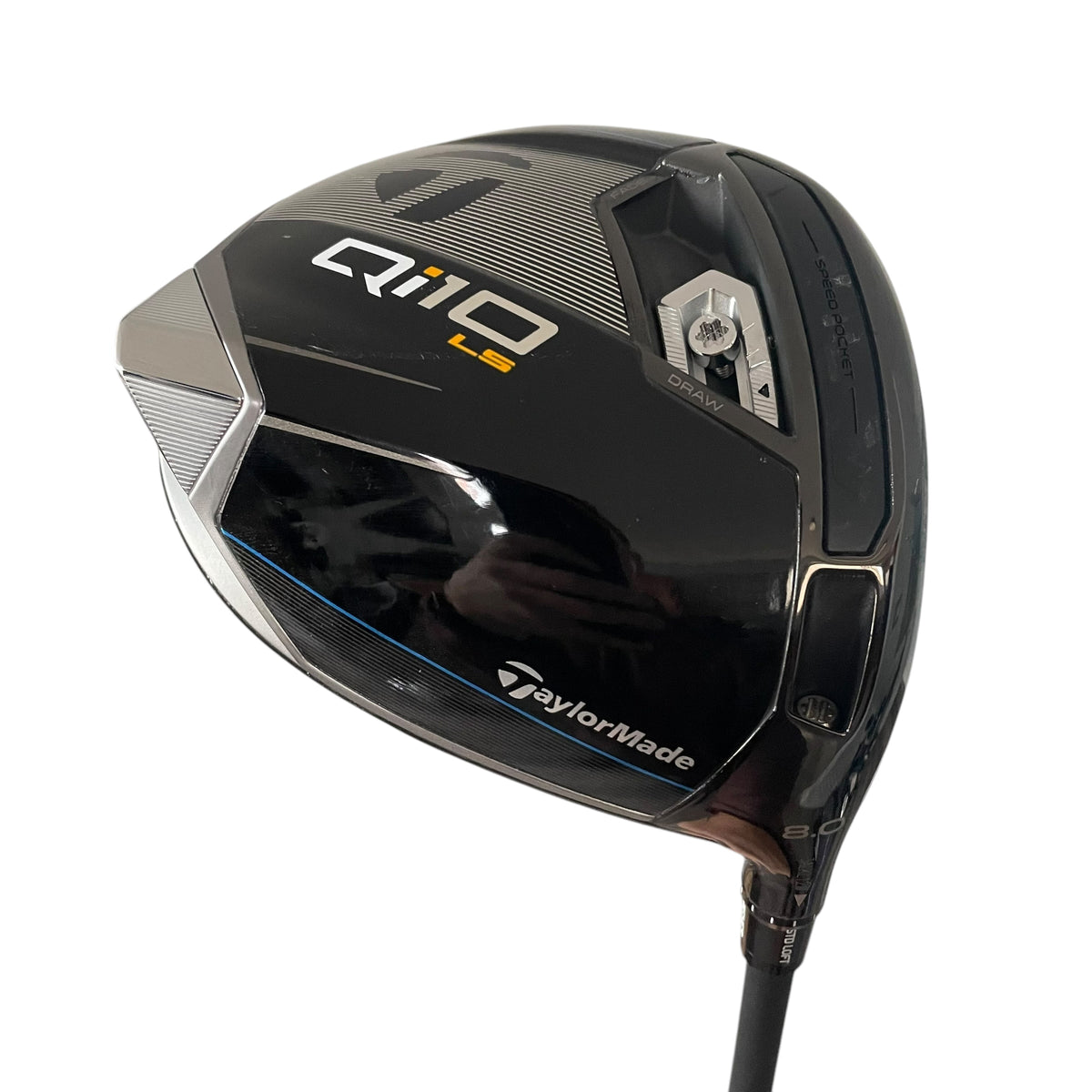 TaylorMade Qi10 LS Driver - Indoor Demo Driver Taylormade Right Stiff / 9.0 MITSUBISHI TENSEI AV LIMITED BLUE 65