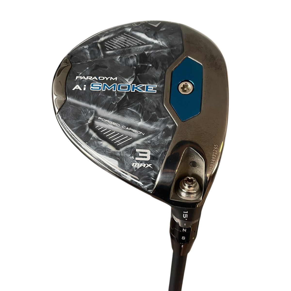 Callaway Paradym Ai Smoke MAX Fairway Wood - Indoor Demo Fairway Wood Callaway Right Regular 3W (15°) - Mitsubishi Tensei Blue AV Series 75