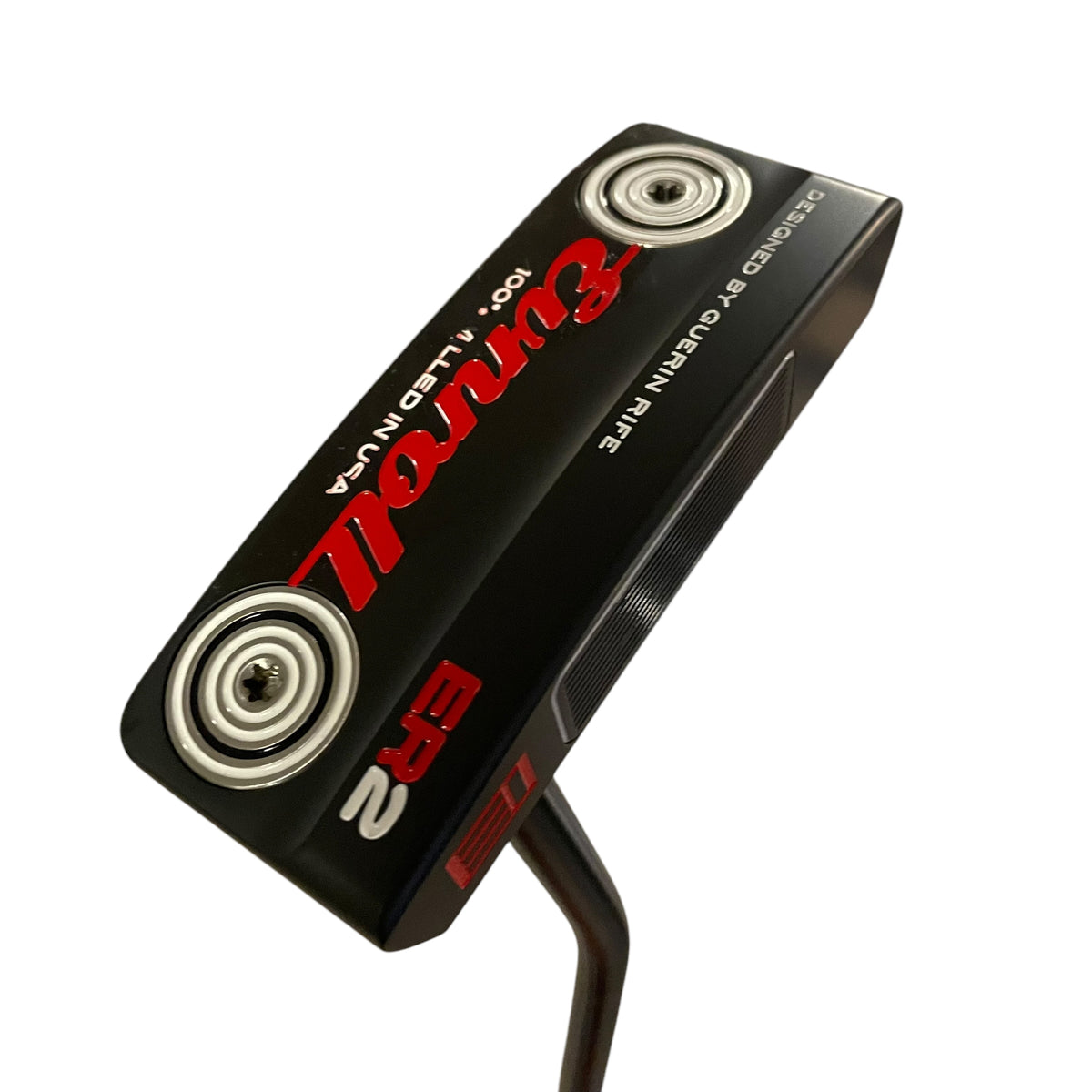 EVNROLL ER2 Neo Classic Black MidBlade Putter - Single Bend - Indoor Demo Putter EVNROLL Right 34&quot; EVNROLL TourTac Black