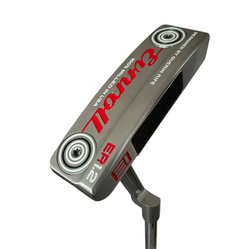 EVNROLL ER1.2 Neo Classic Satin Blade Putter - Short Plumber - Indoor Demo Putter EVNROLL Right 34" EVNROLL TourTac Black & White