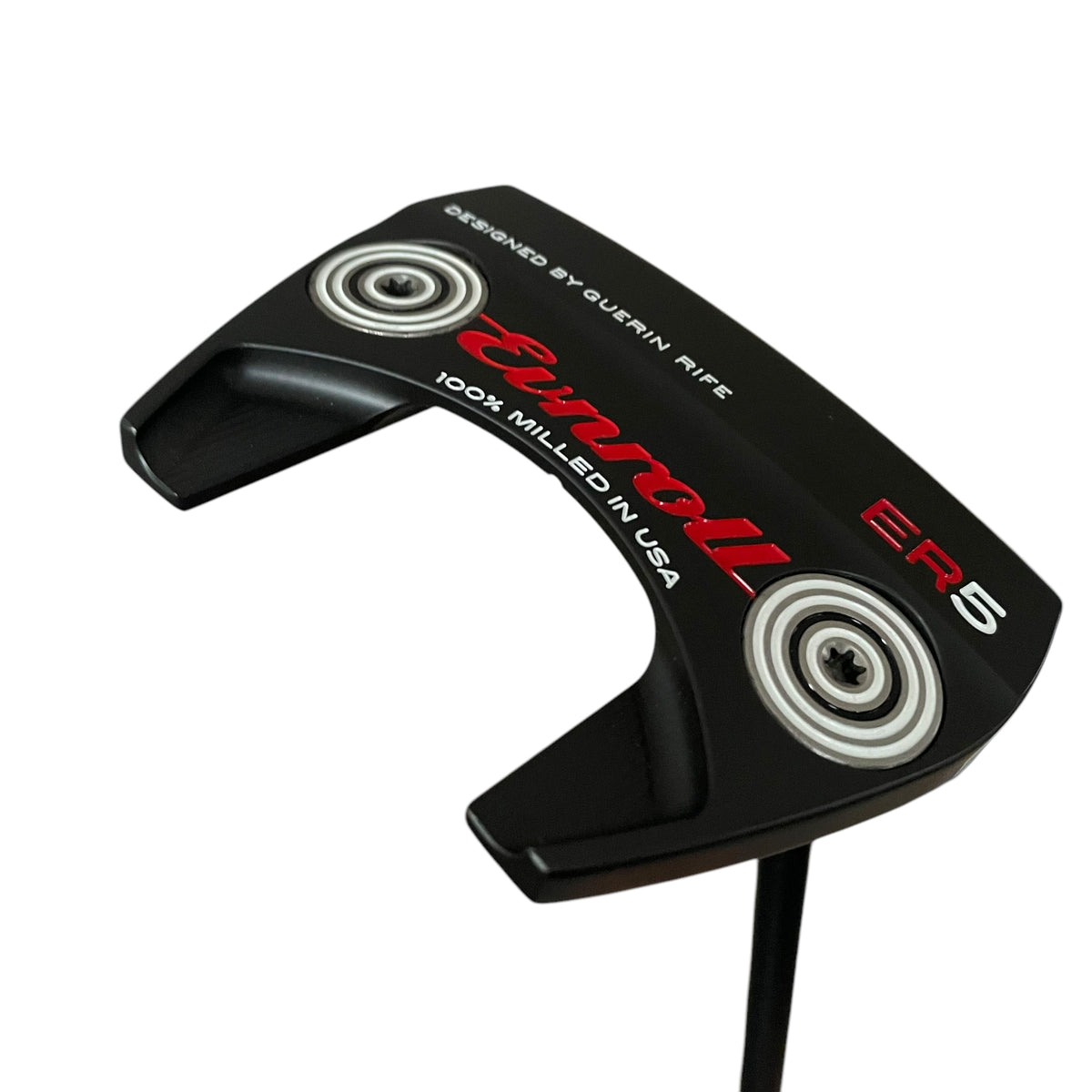 EVNROLL ER5 Neo Classic Black Hatchback Mallet Putter - Single Bend - Indoor Demo Putter EVNROLL