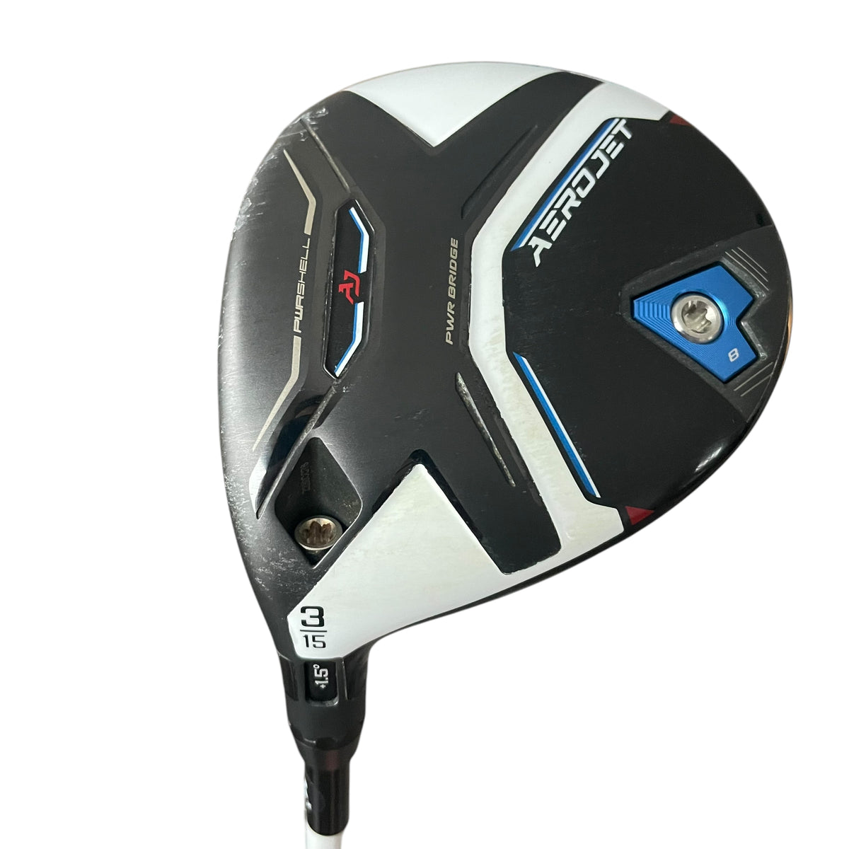 Cobra AeroJet Fairway Wood - Used Fairway Wood Cobra Left Regular 3W (15°) - Mitsubishi Kai&#39;Li Blue 60