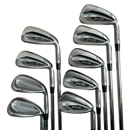 PING G425/Glide 3.0 Iron Set - 5-PW, GW, 54°, 58° - Used Golf Clubs Ping Right Regular Steel - Dynamic Gold R300 105 / PING Z-Z115