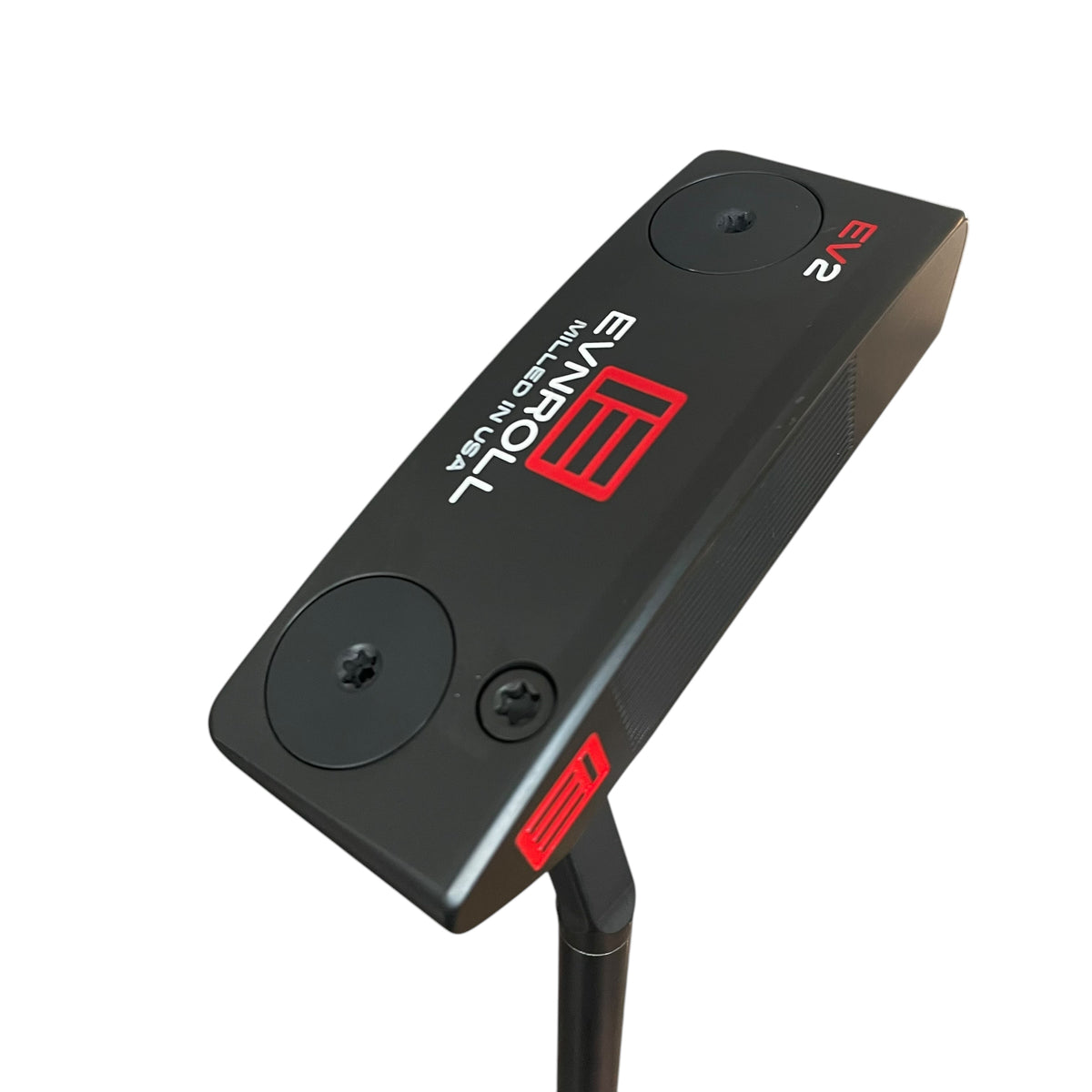 EVNROLL EV2 Black MidBlade Putter - Inline Slant - Indoor Demo Putter EVNROLL Right 35&quot; EVNROLL TourTac Black - 340g