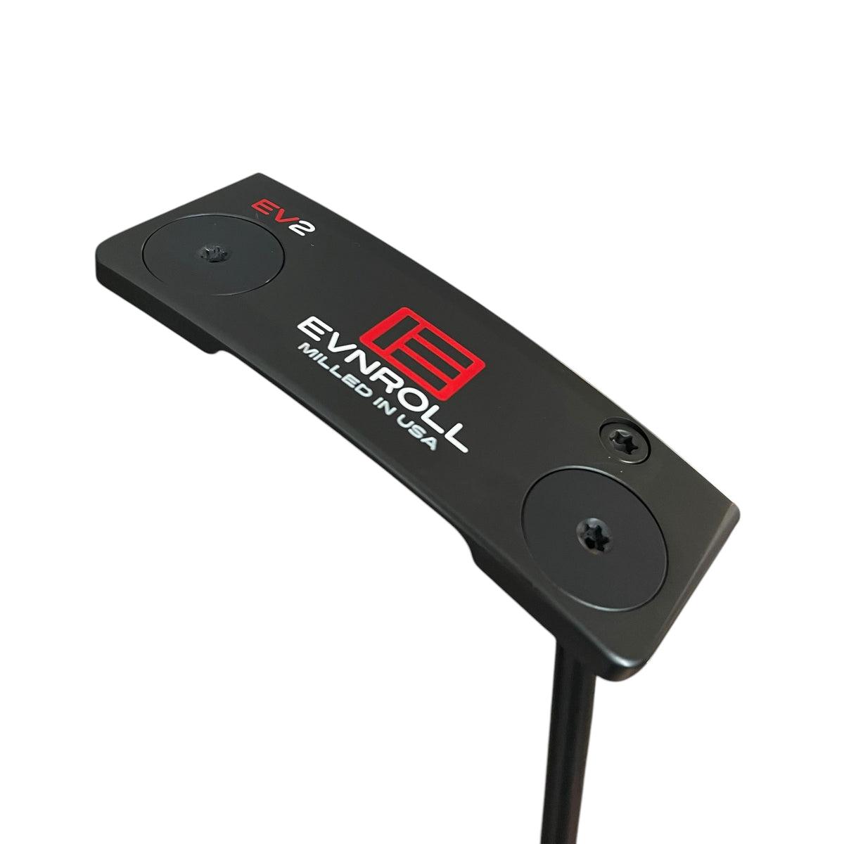 EVNROLL EV2 Black MidBlade Putter - Inline Slant - Indoor Demo Putter EVNROLL