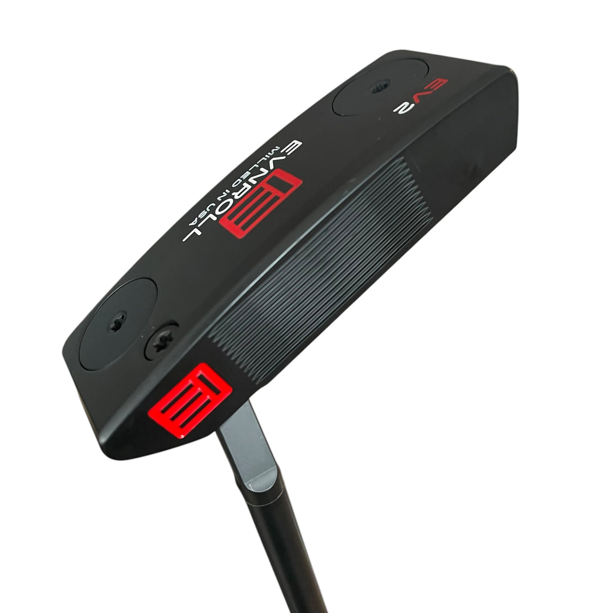 EVNROLL EV2 Black MidBlade Putter - Inline Slant - Indoor Demo Putter EVNROLL