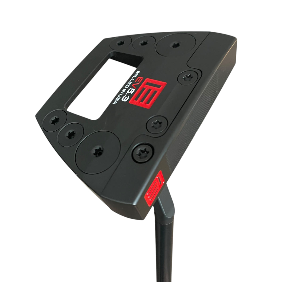 EVNROLL EV5.3 Black Mallet Putter - Inline Slant - Indoor Demo Putter EVNROLL Right 35&quot; EVNROLL Red Pistol - 340g