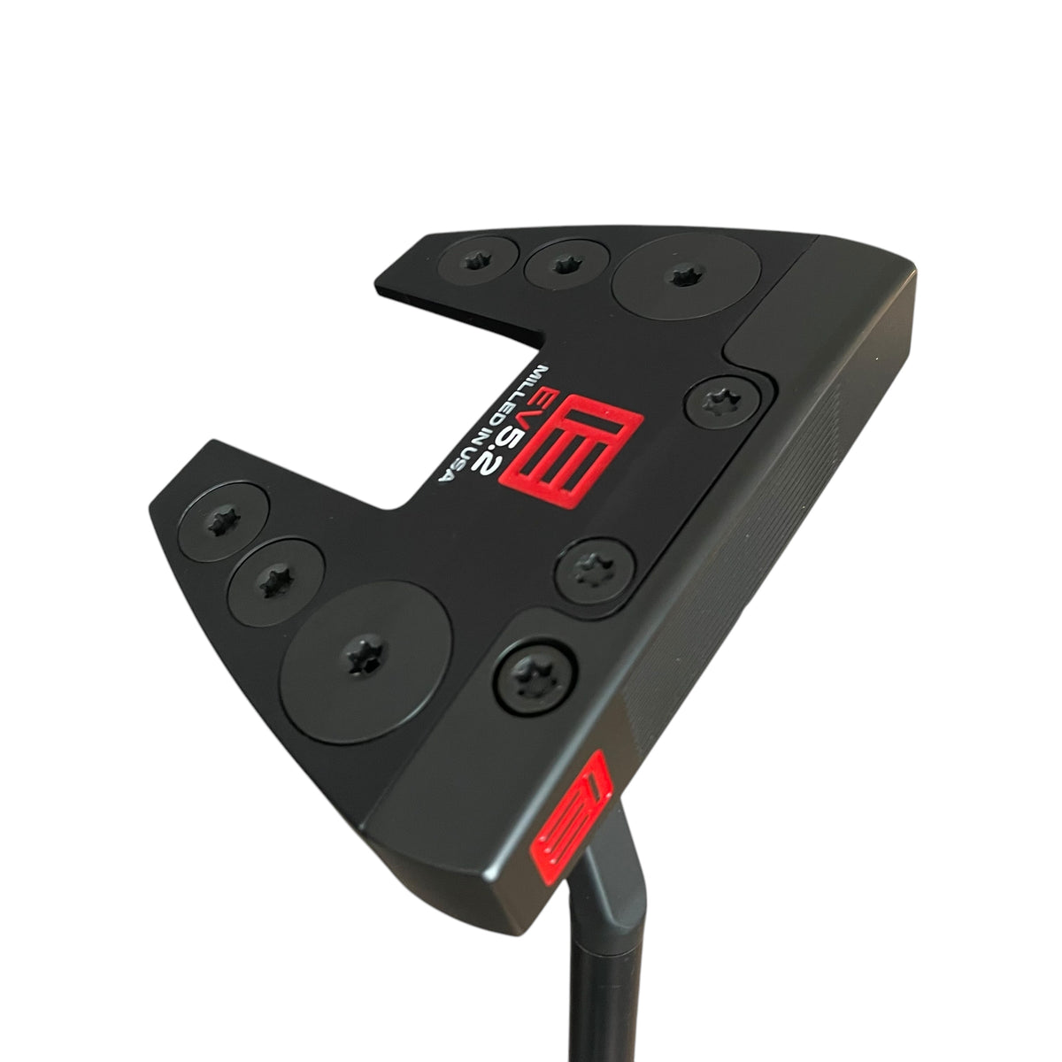 EVNROLL EV5.2 Black Mallet Putter - Inline Slant - Indoor Demo Putter EVNROLL Right 35&quot; EVNROLL Red Pistol