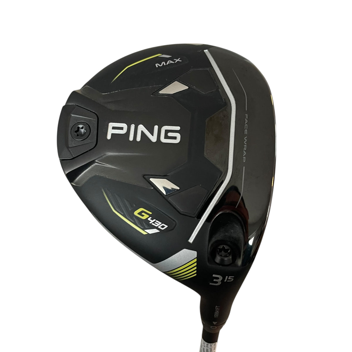 PING G430 MAX Fairway Wood - Indoor Demo Fairway Wood Ping Right Regular 3W (15*) - PING ALTA CB 65 Black