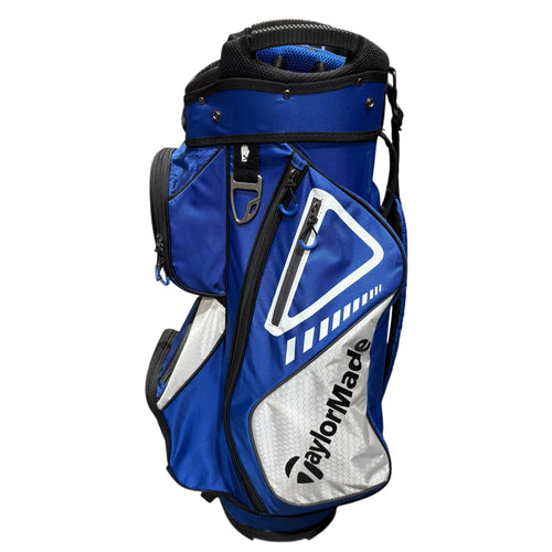 TaylorMade Select Plus Cart Bag - Demo Blue White