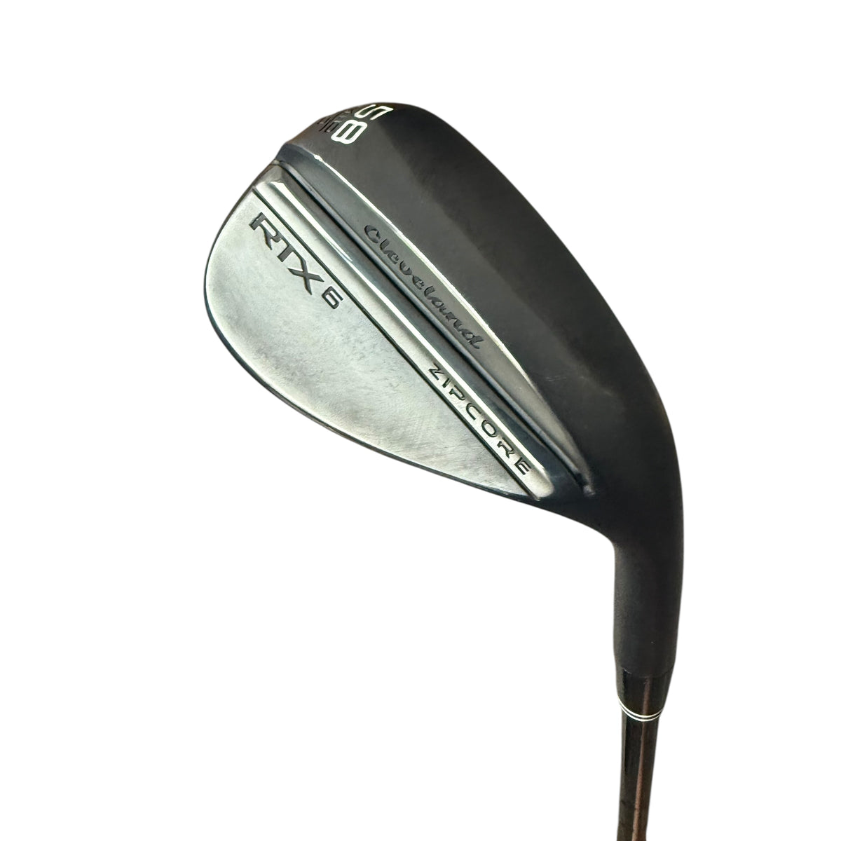 Cleveland RTX 6 Zipcore Black Satin Wedge Set - 50.10° / 54.10° / 58.10° - Indoor Demo