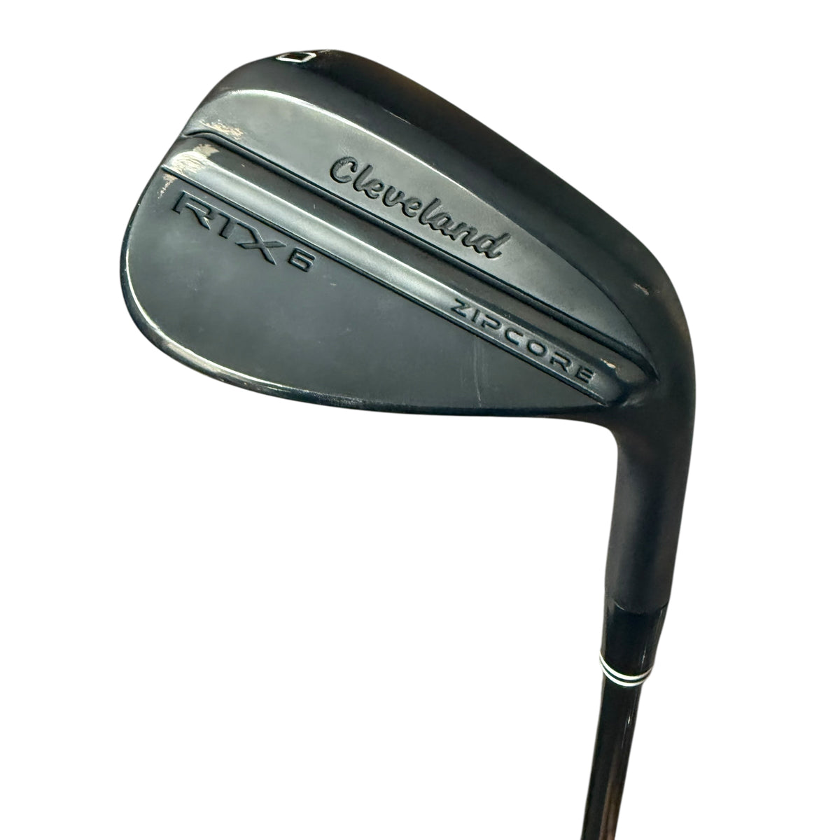 Cleveland RTX 6 Zipcore Black Satin Wedge Set - 50.10° / 54.10° / 58.10° - Indoor Demo