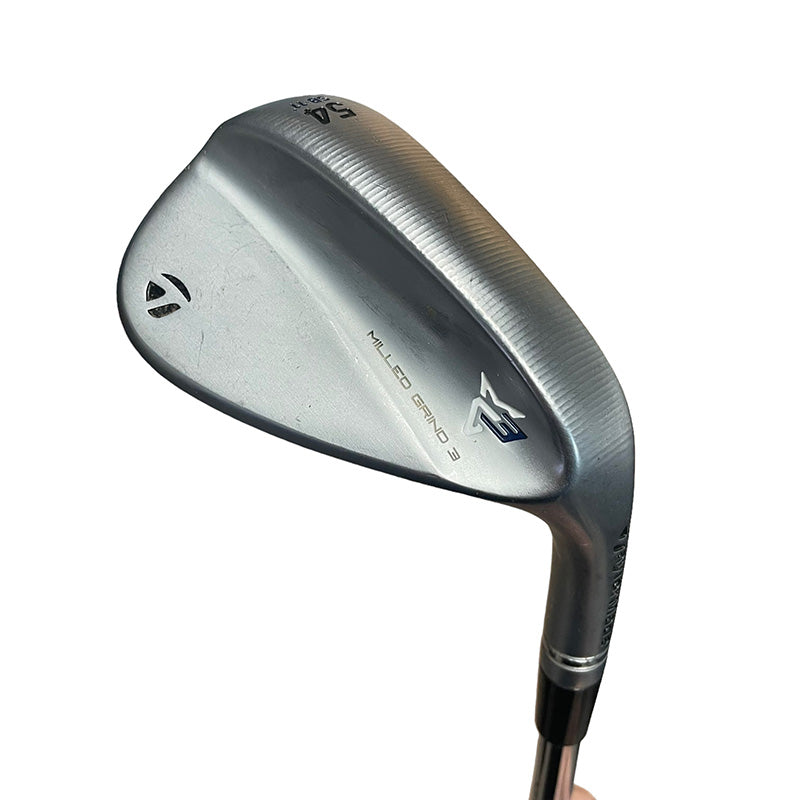 TaylorMade Milled Grind 3 Chrome RAW Wedge - Used wedge Taylormade Right 54.11 SB Dynamic Gold Tour Issue S400