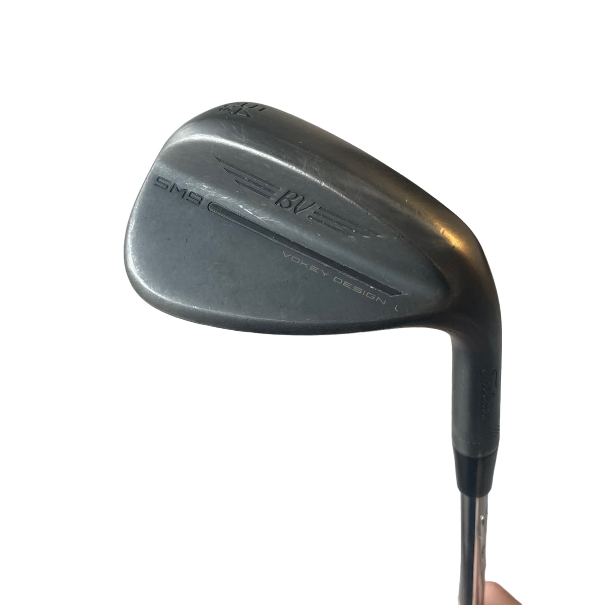 Titleist Vokey SM9 Jet Black Wedge - Used wedge Titleist Right 54.10 S Steel - Project X Rifle 6.5