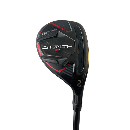 TaylorMade Stealth 2 Rescue - Used Hybrid Taylormade Right X-Stiff 3H (19*) - HZRDUS SMK Black Gen4 90