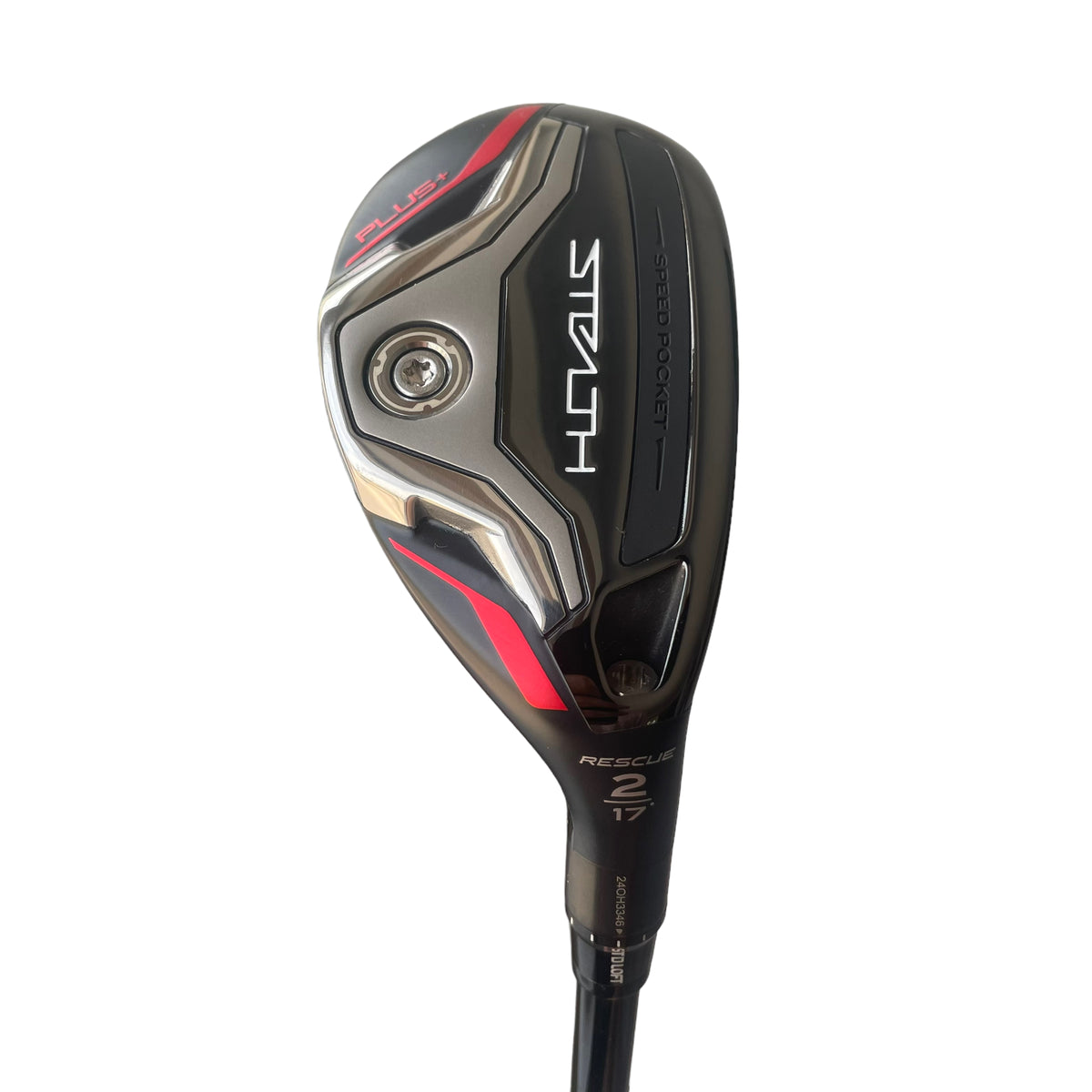 TaylorMade Stealth Plus Rescue - Store Display Demo Hybrid Taylormade Right X-Stiff 2H (17*) - Project X HZRDUS Smoke RDX Red 80